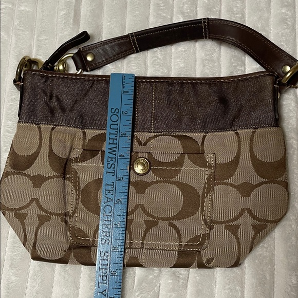 Coach Monogram Small Brown Bag 11957 - Picture 16 of 16